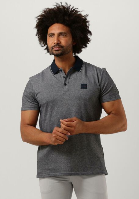 Donkerblauwe BOSS Polo PEOXFORD - large