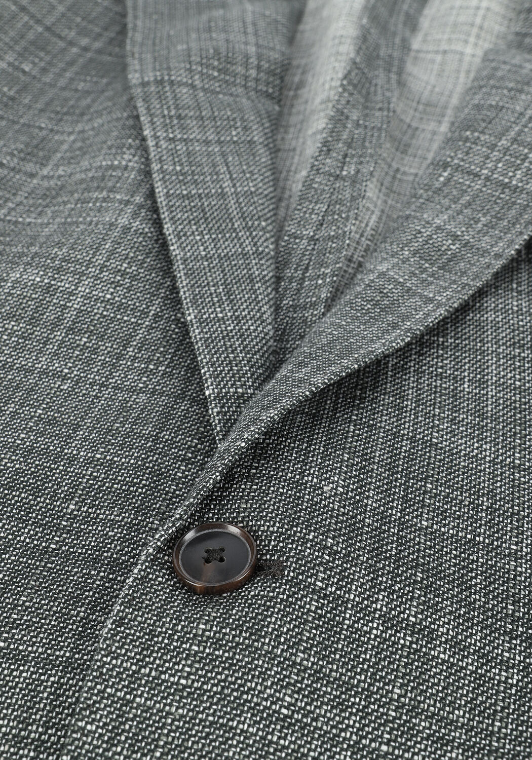 Donkergrijze PROFUOMO Colberts JACKET WOVEN FAU - large