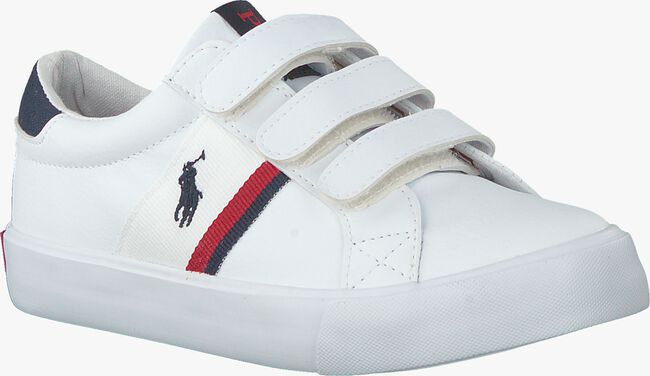 Witte POLO RALPH LAUREN Lage sneakers GAFFNEY EZ  - large