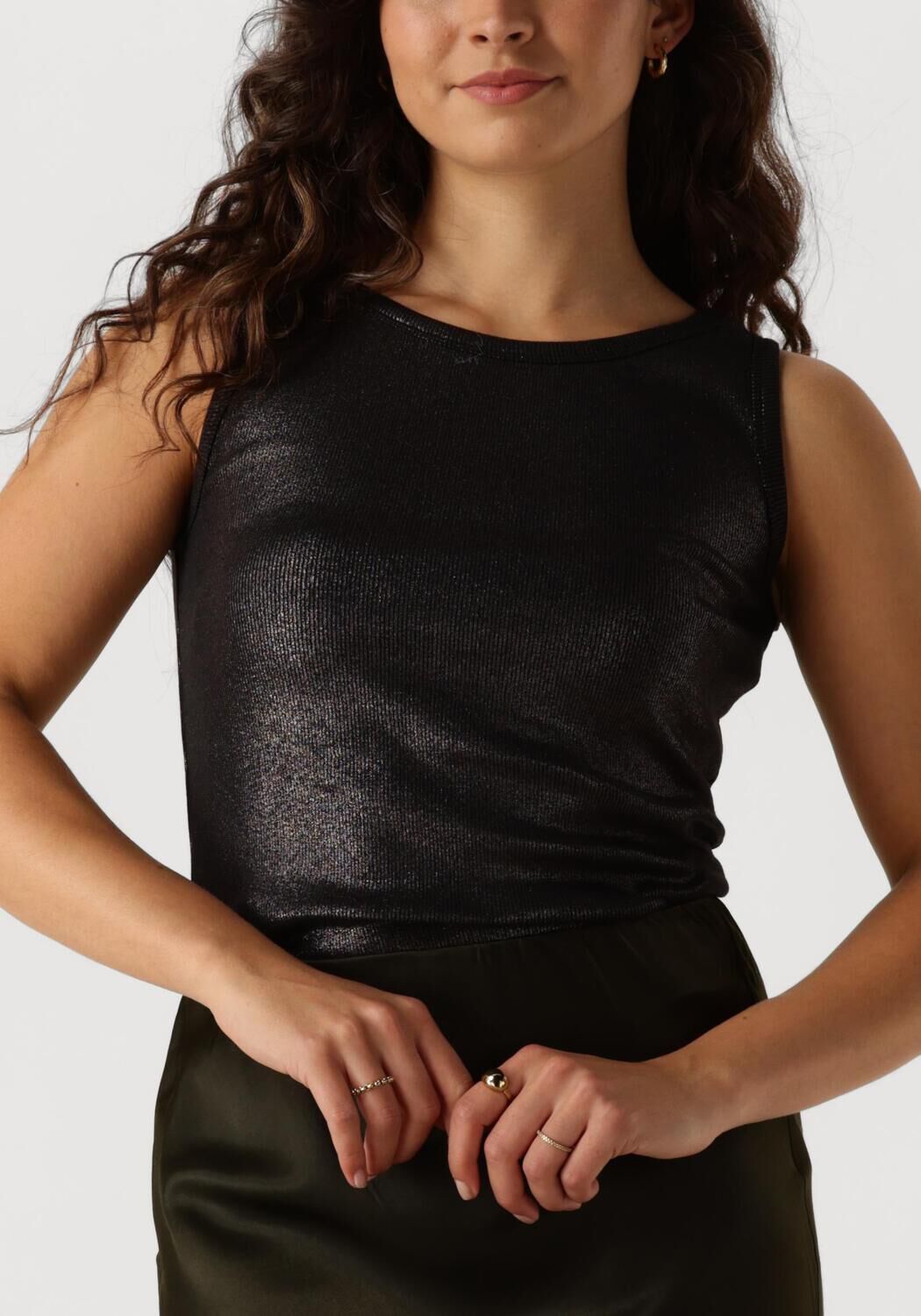 MY ESSENTIAL WARDROBE Dames Tops & T-shirts Kaliramw Top Zwart