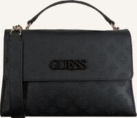 Zwarte GUESS Schoudertas JANELLE CONVERTIBLE XBODY FLAP - medium