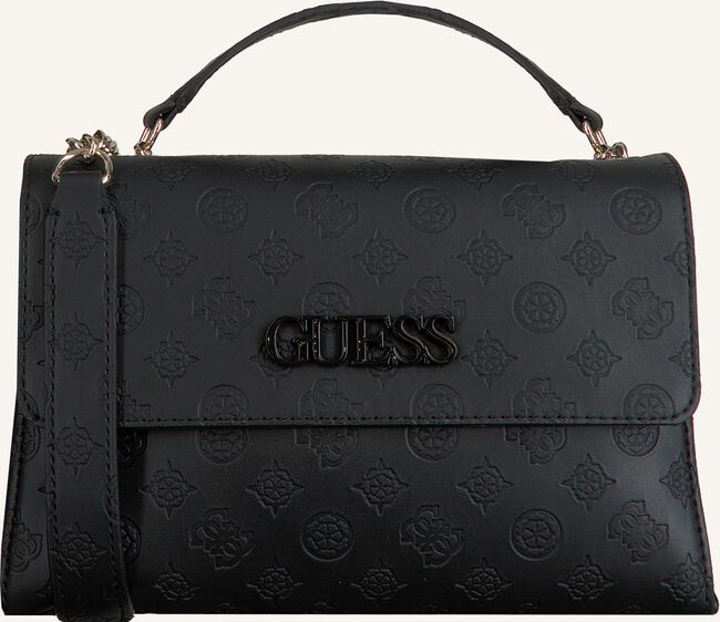 Zwarte GUESS Schoudertas JANELLE CONVERTIBLE XBODY FLAP Zwarte GUESS Schoudertas JANELLE CONVERTIBLE XBODY FLAP - large
