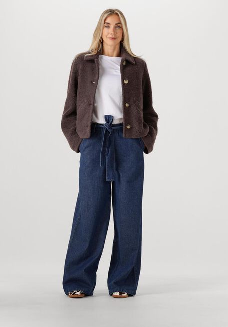 Bruine MODSTRÖM Teddy jas JUSTYMD SHORT JACKET - large