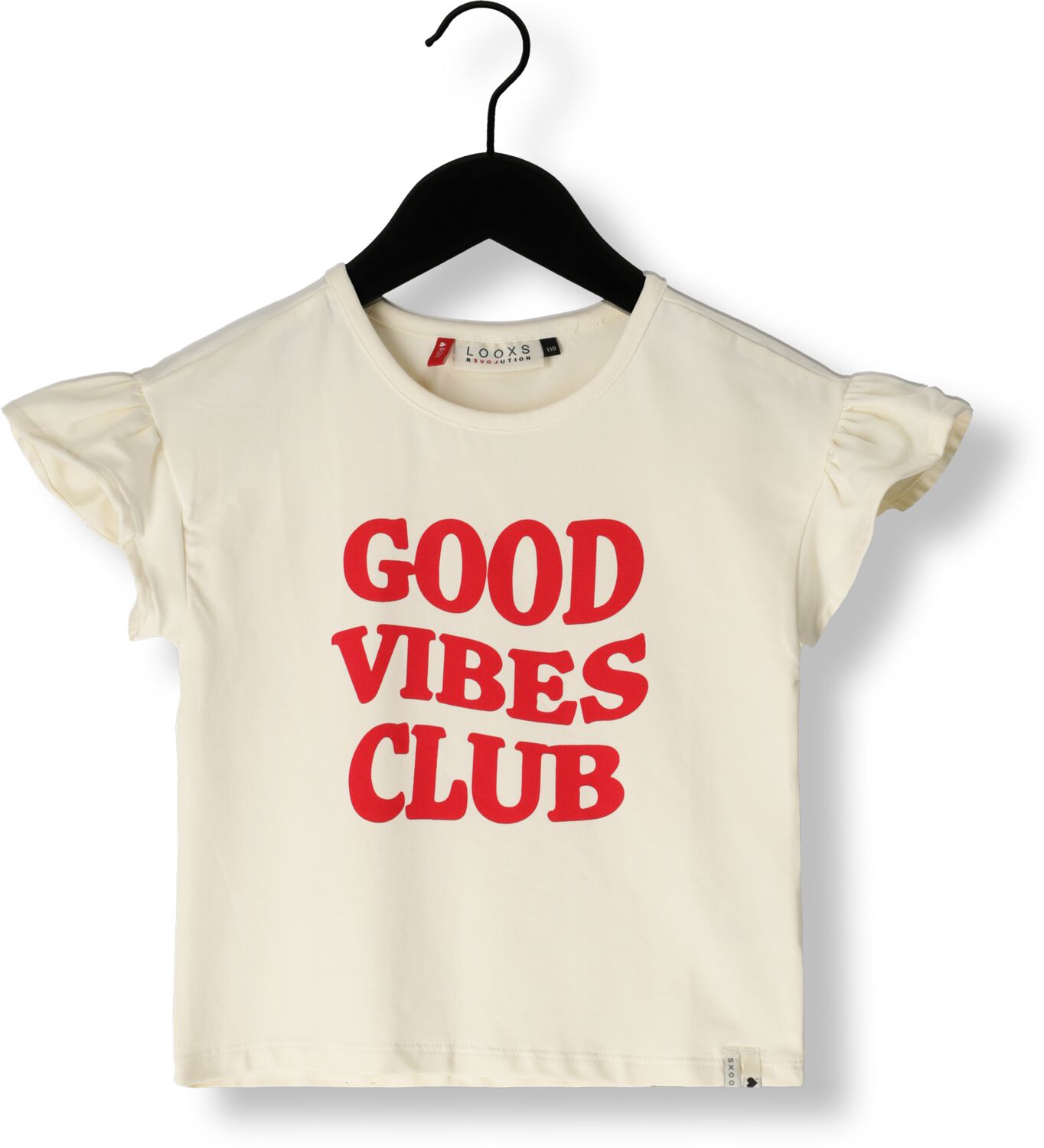 LOOXS Little Meisjes Tops & T-shirts 2413-7471 Gebroken Wit