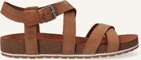Cognac TIMBERLAND Platte sandalen MALIBU WAVES ANKLE - medium