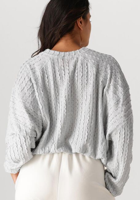 Lichtblauwe STUDIO AMAYA Trui LUCIE TOP - large