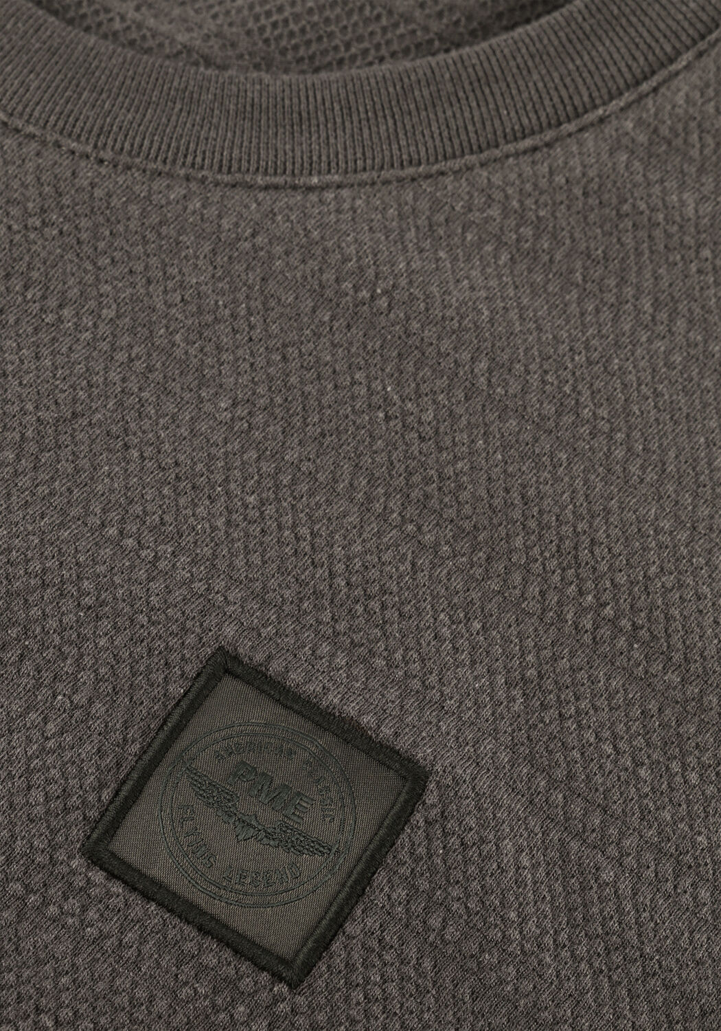 Olijf PME LEGEND T-shirt JACQUARD STRIPED - large