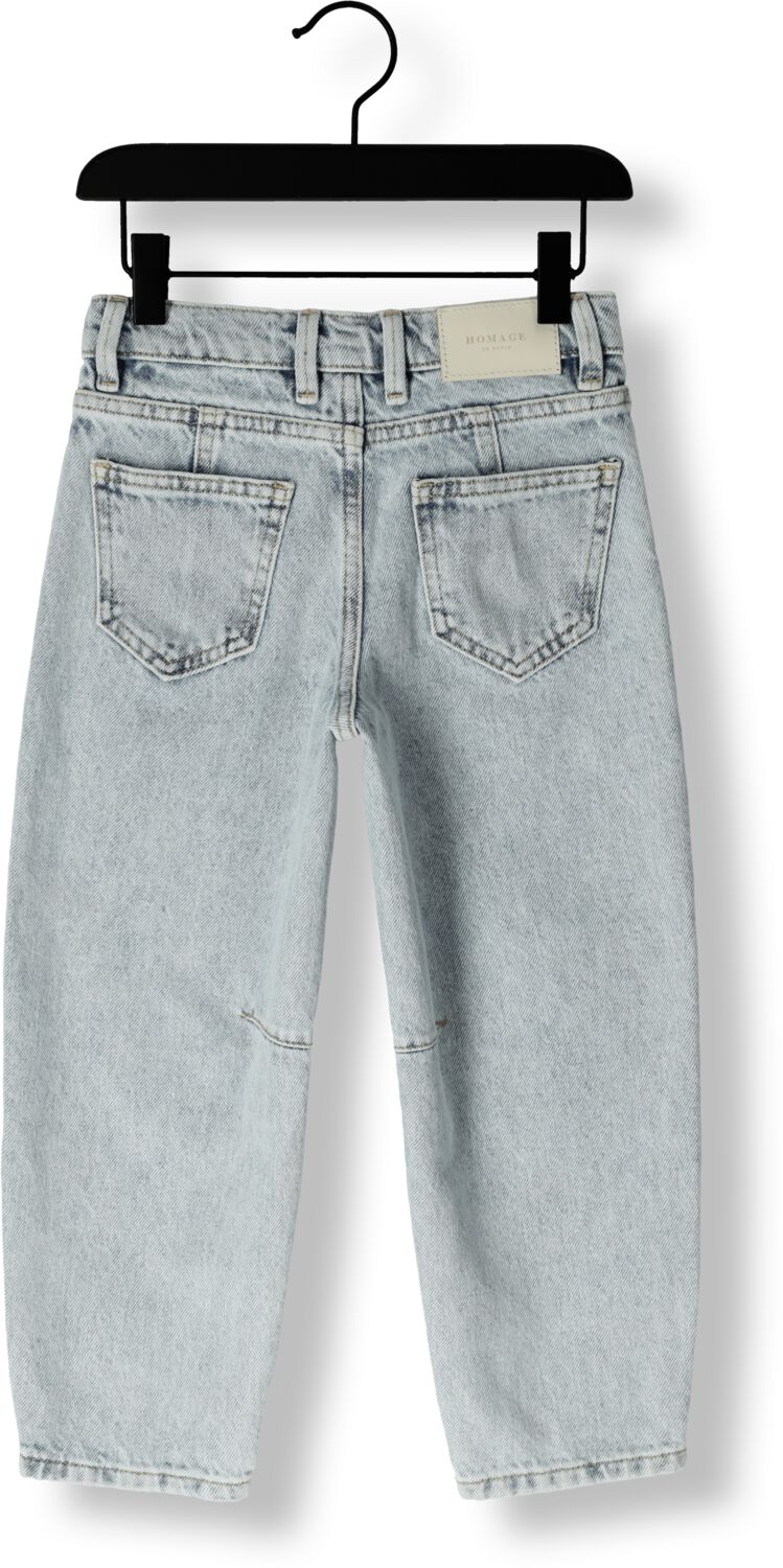 HOMAGE Meisjes Jeans Amber Balloon Jeans Lichtblauw