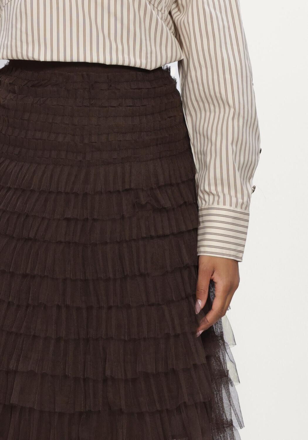 Bruine CO'COUTURE Maxirok 34238 JADECC SKIRT - large