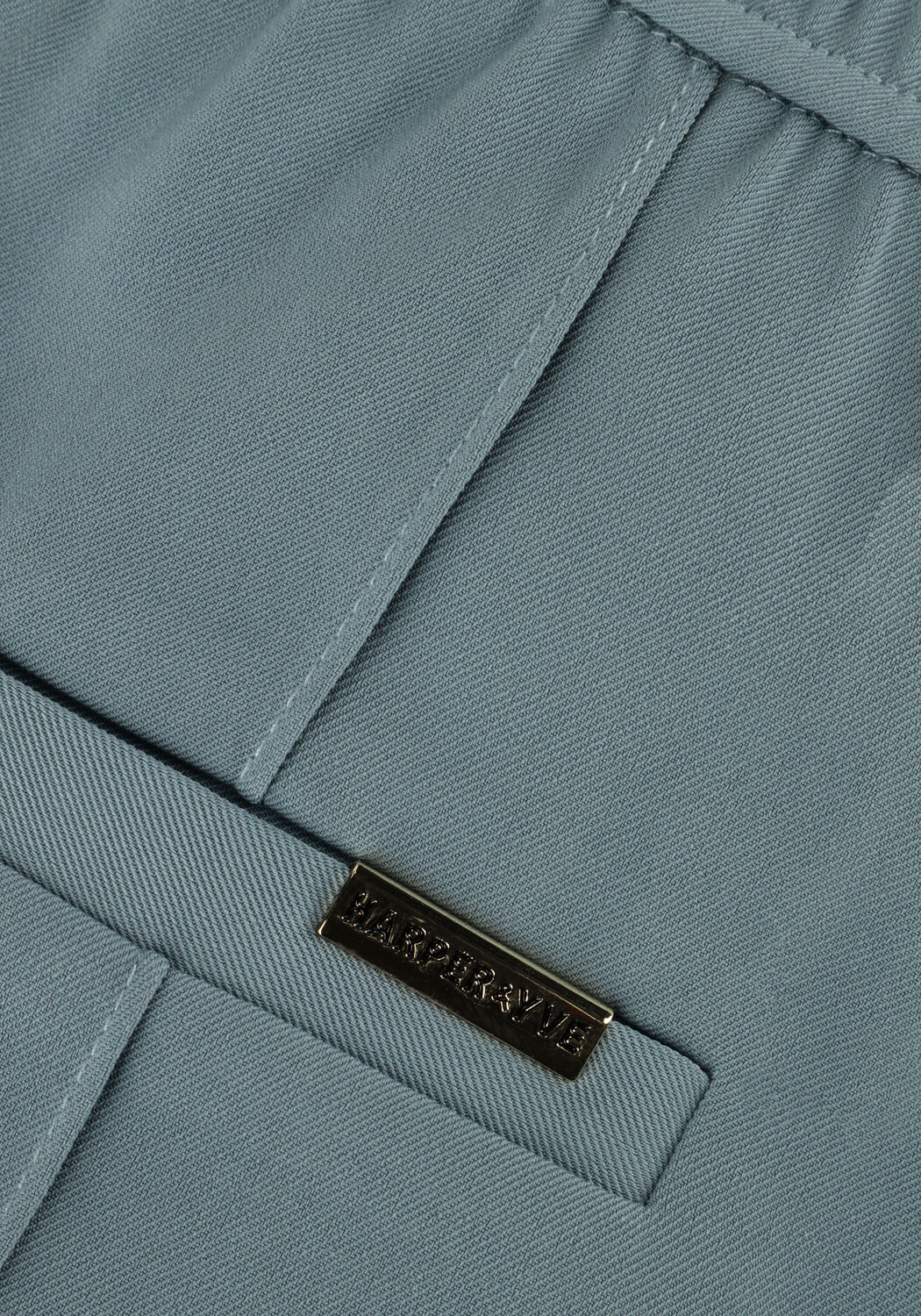 Lichtblauwe HARPER & YVE Pantalon TEDDY-PA - large