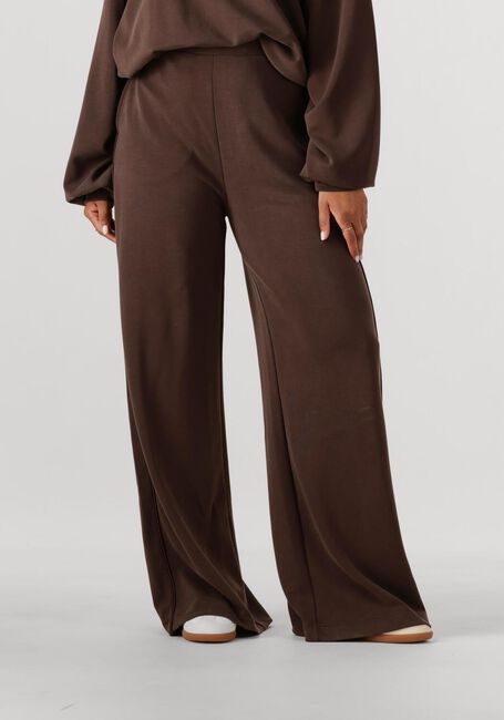 Bruine NUKUS Wijde broek GAIA PANTS - large