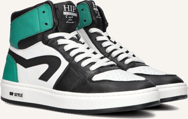 Groene HIP Hoge sneakers H1765 Groene HIP Hoge sneakers H1765 - large