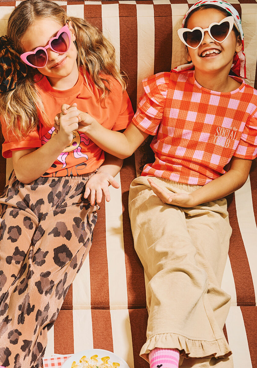 Beige Z8 Wijde broek NOLA - large