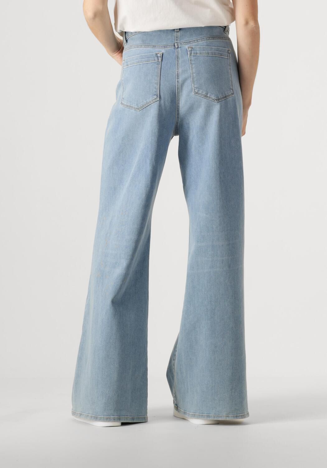 NUKUS Dames Jeans Ruby Pants Blauw