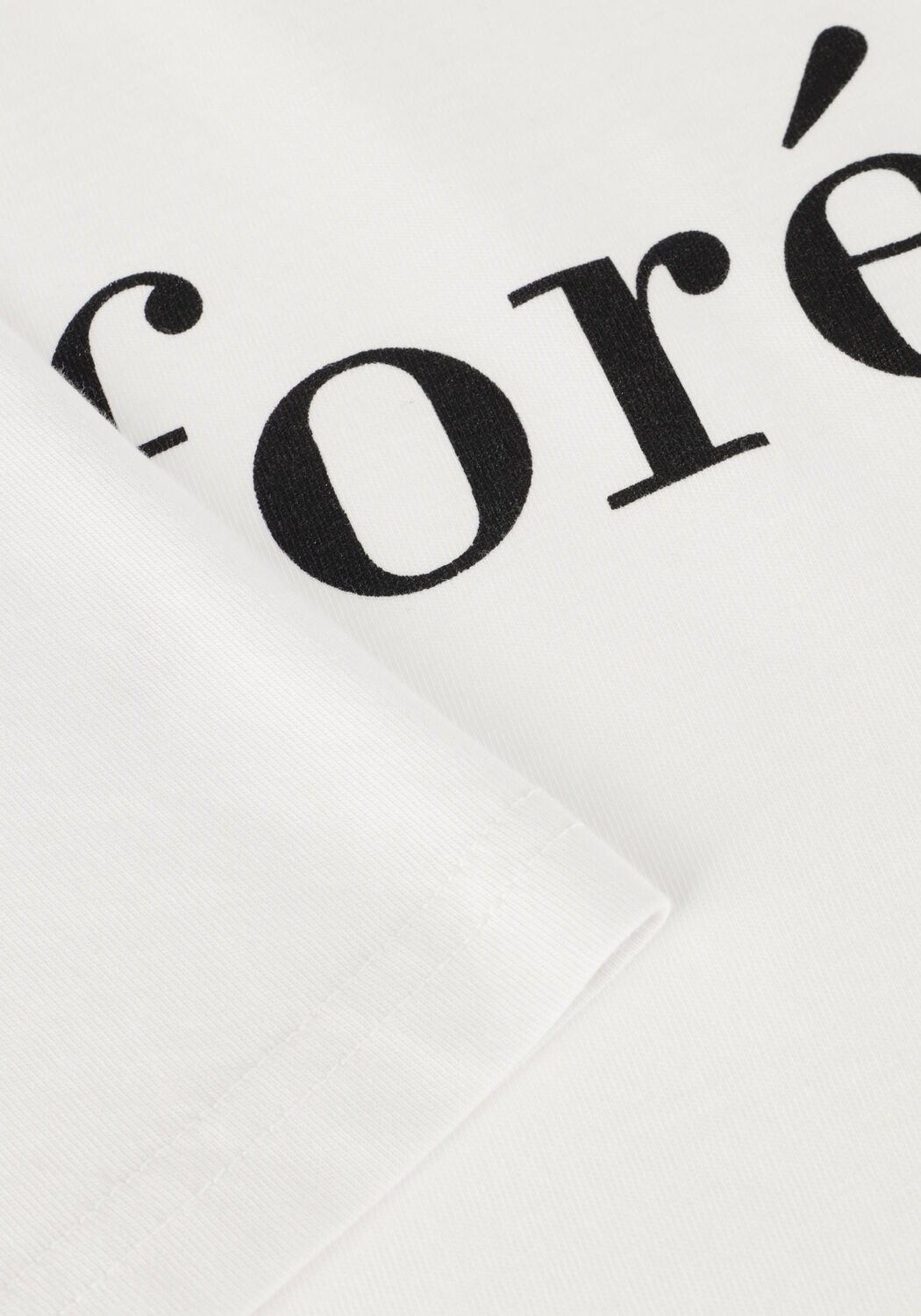 Witte FOR&Eacute;T T-shirt AMBER T-SHIRT - large