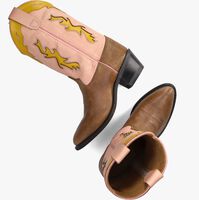 Bruine BOOTSTOCK Cowboylaarzen CANDY - medium