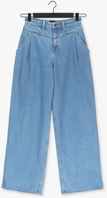 Lichtblauwe LEE Wide jeans STELLA A LINE YOKE - large