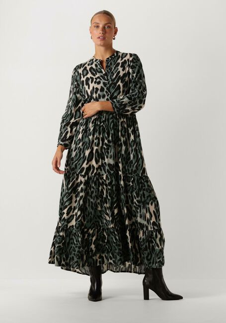 Groene LOLLYS LAUNDRY Maxi jurk NEE DRESS - large
