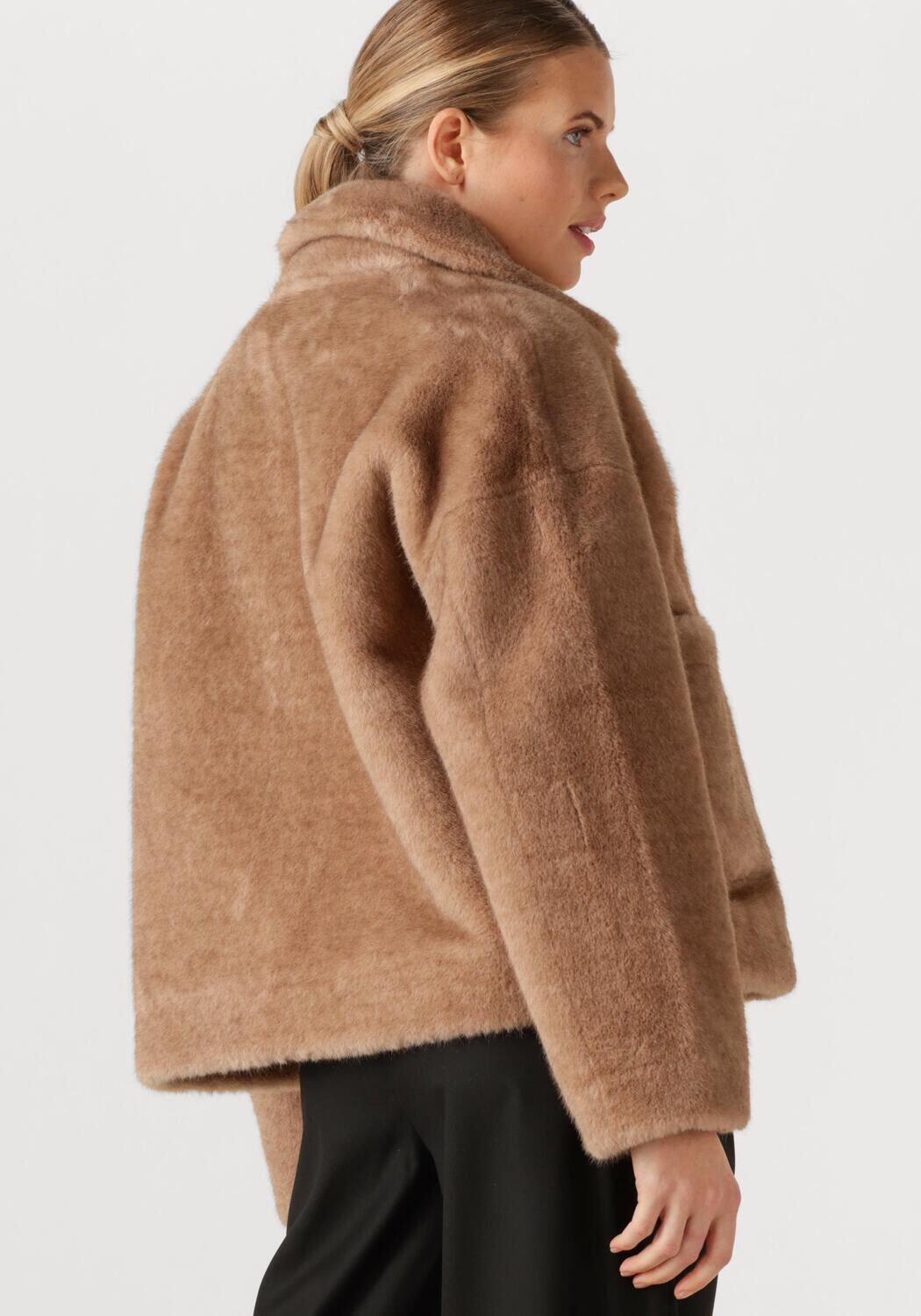 Bruine STUDIO AR Faux fur jas FAJE - large