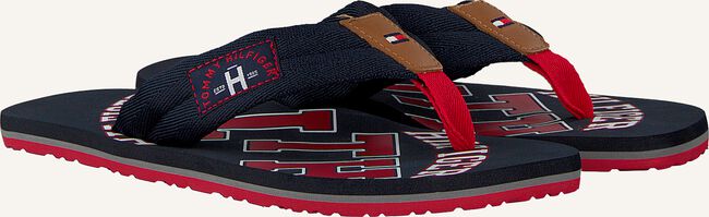 Blauwe TOMMY HILFIGER Teenslippers ESSENTIAL TH BEACH SANDAL Blauwe TOMMY HILFIGER Teenslippers ESSENTIAL TH BEACH SANDAL - large