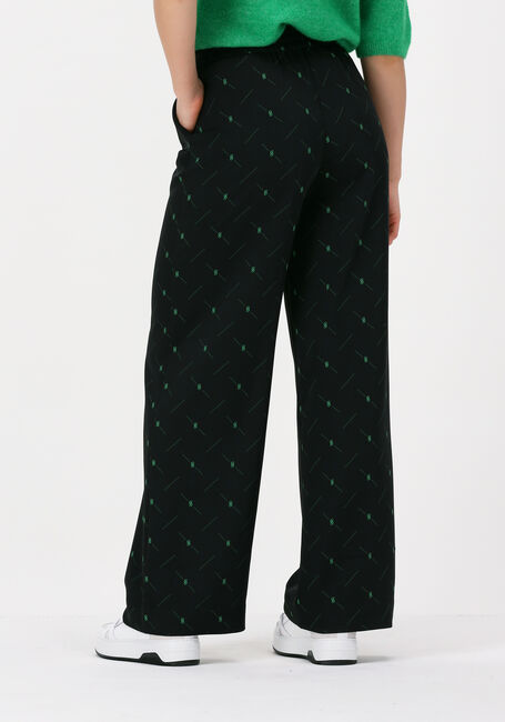 Zwarte GESTUZ Wijde broek HANNIE HW PANTS - large