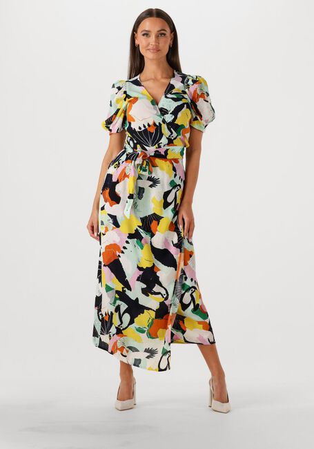Multi POM AMSTERDAM Midi jurk PARADISE DRESS - large