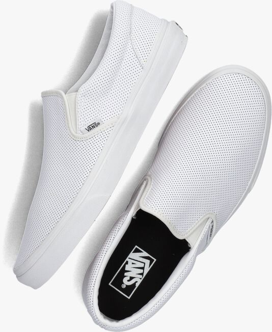Witte VANS Instappers UA CLASSIC SLIP-ON - large
