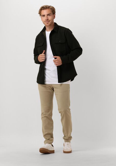 Groene DSTREZZED Overshirt ULRIK OVERSHIRT - large