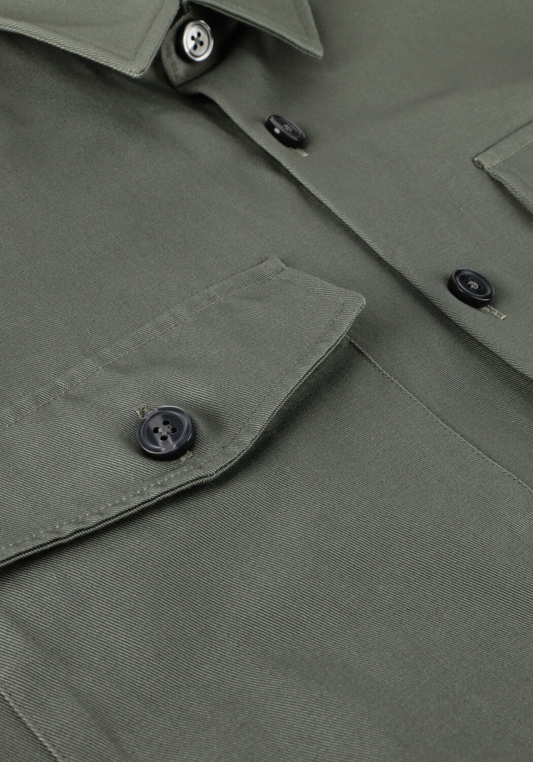 Groene BOSS Overshirt NATHAN_FT - large