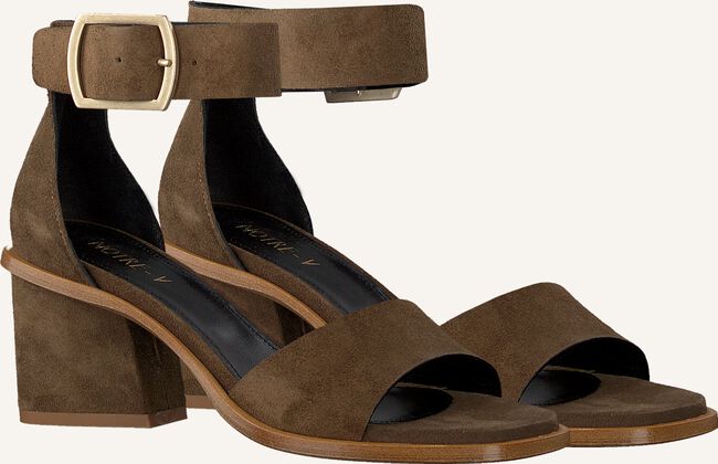 Groene NOTRE-V Sandalen met hak B3963 Groene NOTRE-V Sandalen met hak B3963 - large