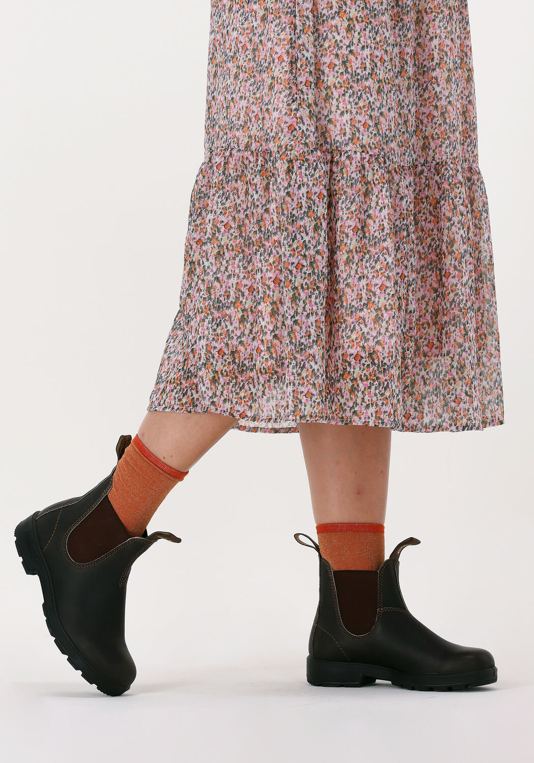 Bruine BLUNDSTONE Chelsea boots ORIGINAL DAMES - large