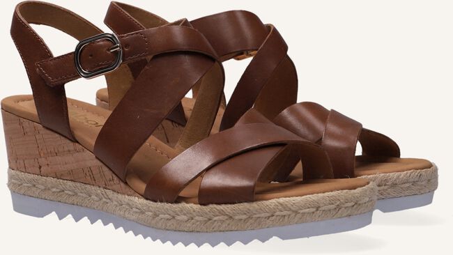 Bruine GABOR Sandalen met hak 832 Bruine GABOR Sandalen met hak 832 - large