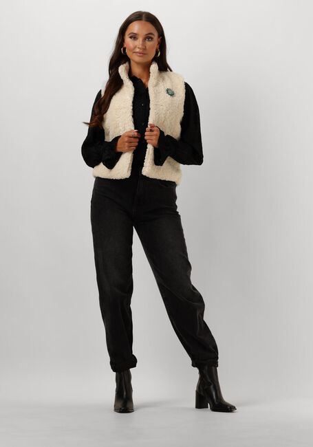 Ecru POM AMSTERDAM Gilet GILET - TEDDY LOVE - large