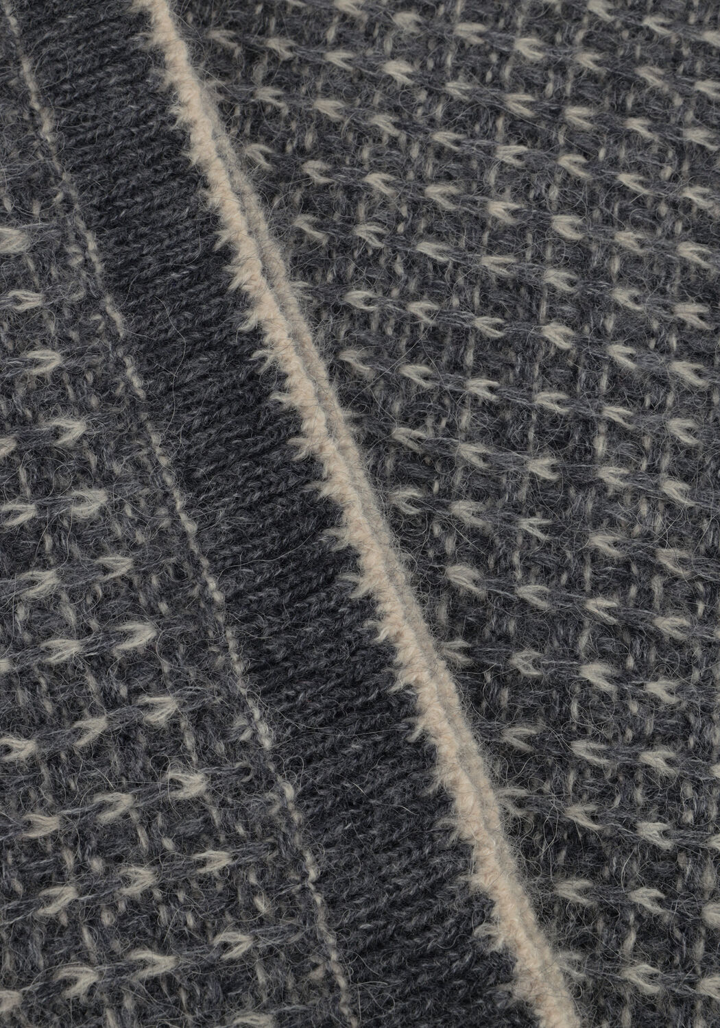 Donkergrijze SELECTED WOMEN Minirok SLFSINE SHORT KNIT SKIRT - large