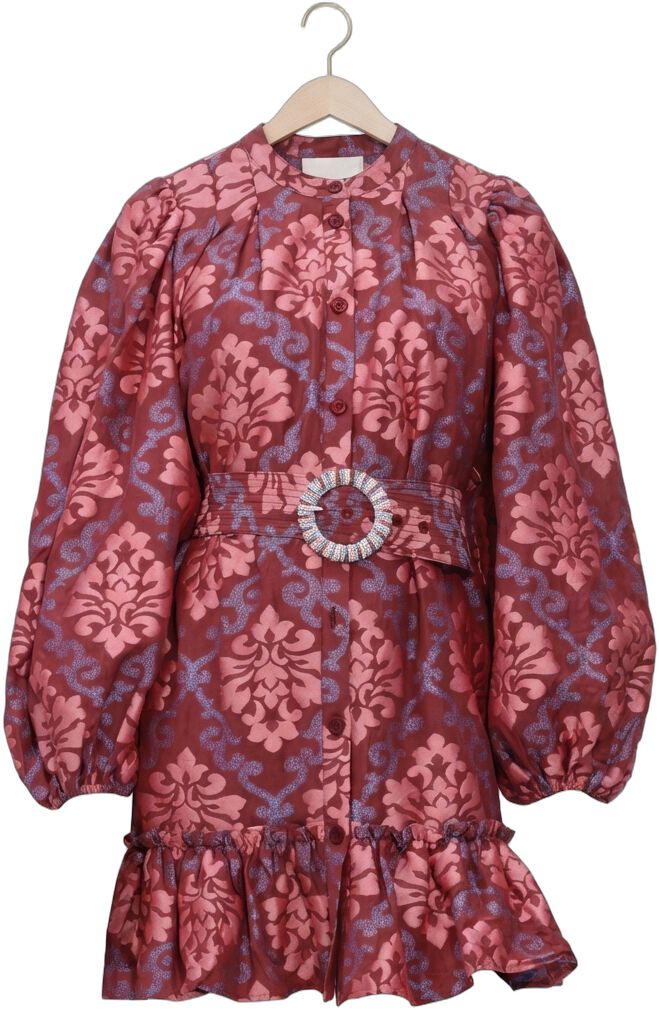 AMAYA Amsterdam Dames Jurken Capri - Bordeaux, foto 2