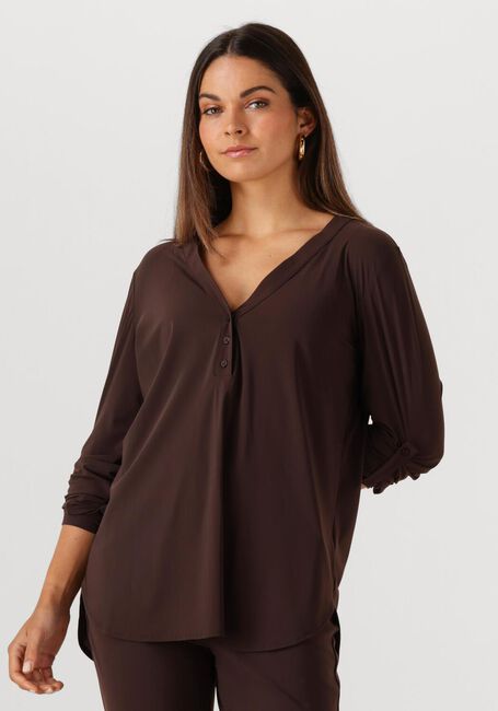 Bruine STUDIO ANNELOES Blouses EVI BLOUSE - large
