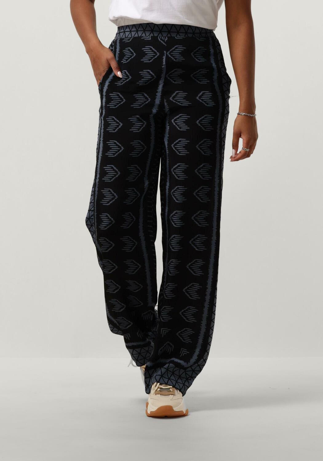 Rough Studios Wijde Broek Alex Pants Donkerblauw Blue Dames