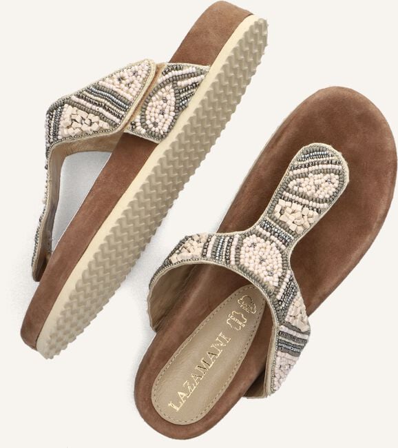 Beige LAZAMANI Teenslippers 75.397 Beige LAZAMANI Teenslippers 75.397 - large