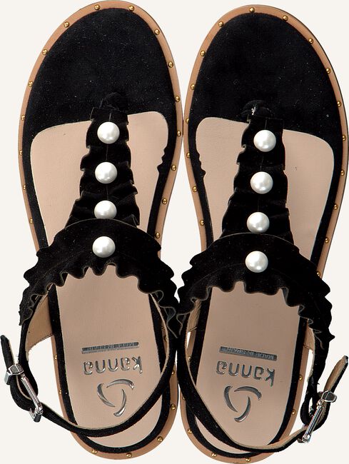 Zwarte KANNA Platte sandalen KV8333 Zwarte KANNA Platte sandalen KV8333 - large