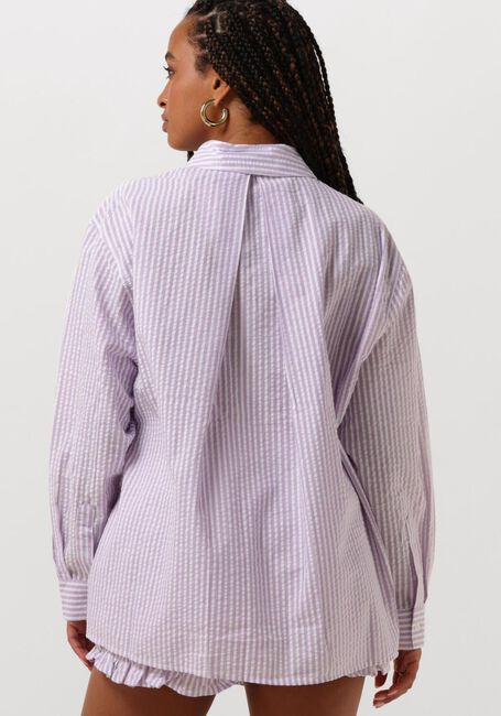 Lila COLOURFUL REBEL Blouses VICKY STRIPED DROPPED SHOULDER BLOUSE - large