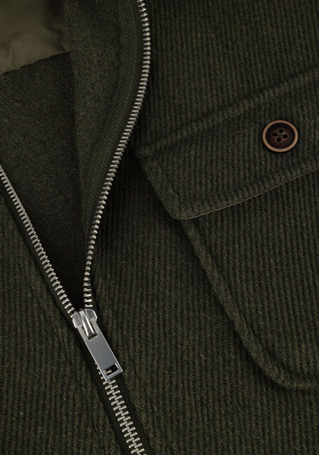 Donkergroene ANERKJENDT Overshirt AKHANKY HEAVY TWILL OVERSHIRT Donkergroene ANERKJENDT Overshirt AKHANKY HEAVY TWILL OVERSHIRT - large