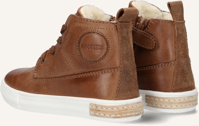 Cognac PINOCCHIO Hoge sneakers P2851 Cognac PINOCCHIO Hoge sneakers P2851 - large