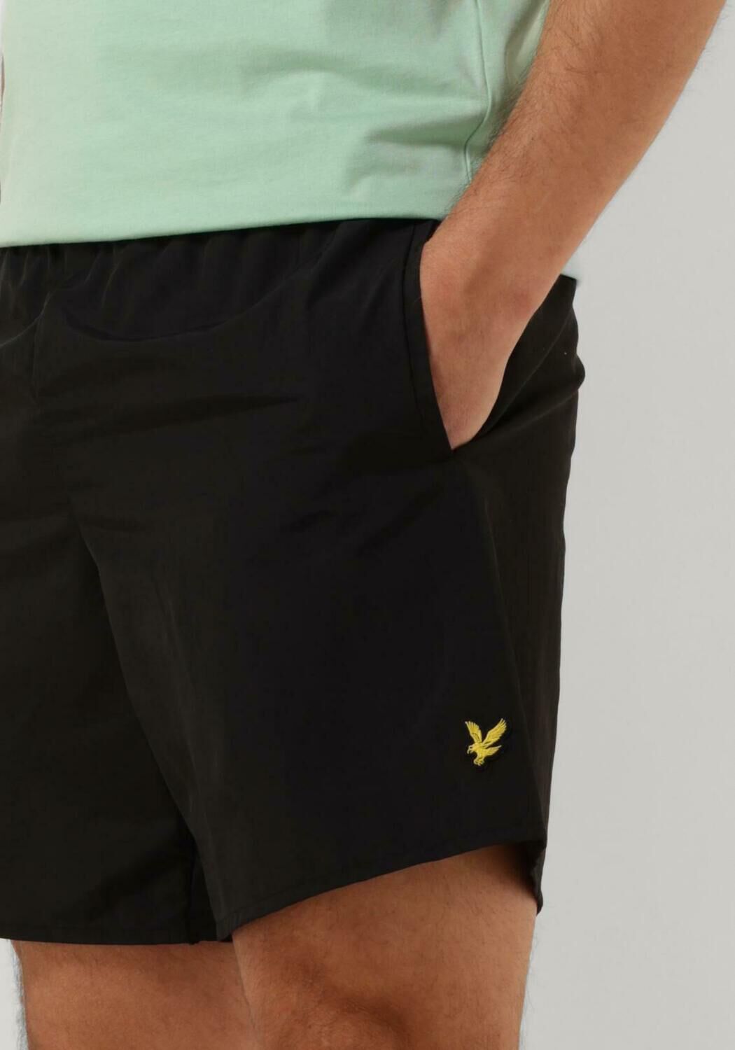 LYLE & SCOTT Heren Zwembroeken Plain Swimshort Zwart