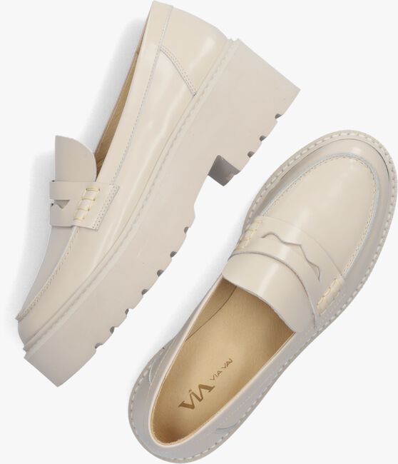 Beige VIA VAI Loafers LOIS BELL - large