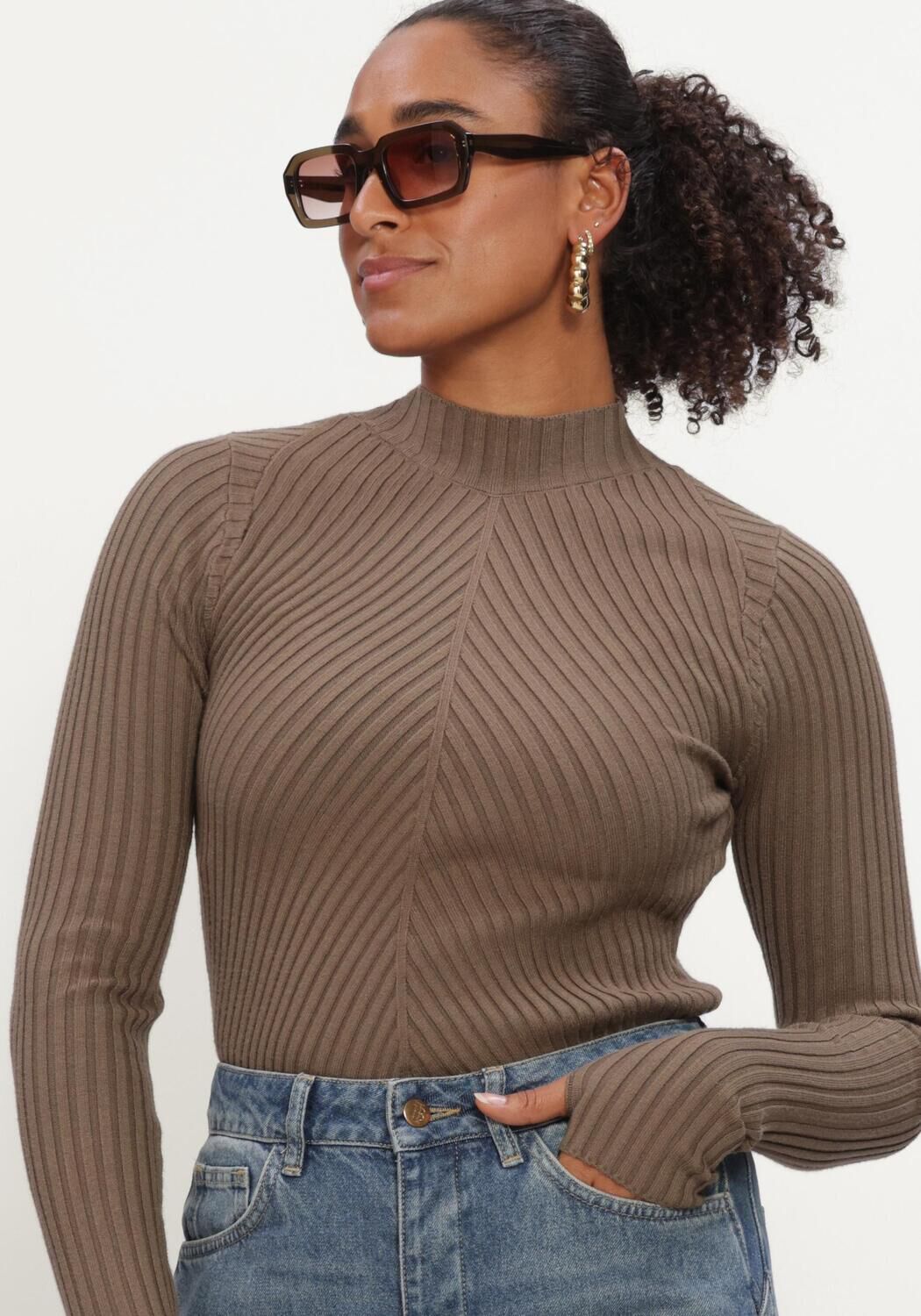Bruine IBANA Trui KINZY - large
