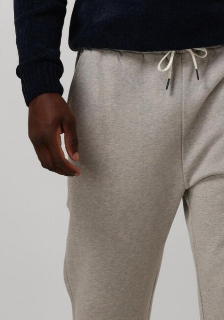 Grijze SCOTCH & SODA Joggingbroek LOGO SWEATPANT - large