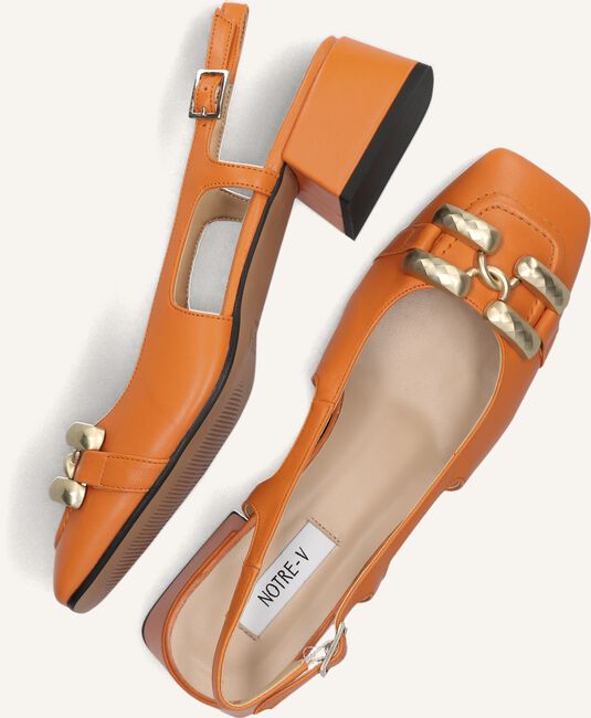 Oranje NOTRE-V Slingbacks 4460 Oranje NOTRE-V Slingbacks 4460 - large