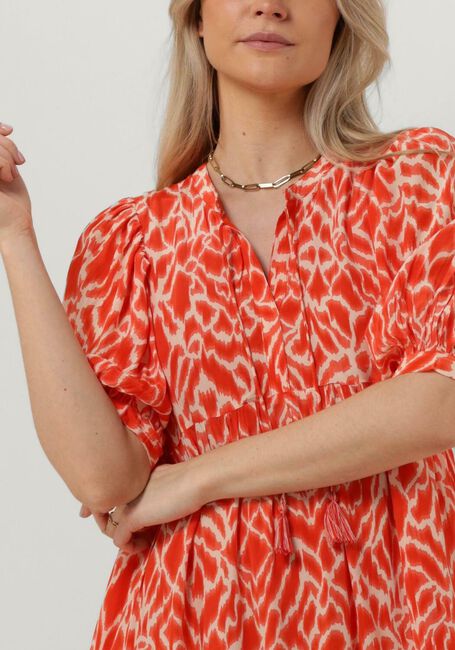 Oranje MOLIIN Maxi jurk LUCILLE - large