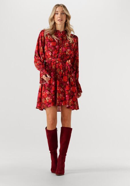 Rode YDENCE Mini jurk DRESS DIDI - large