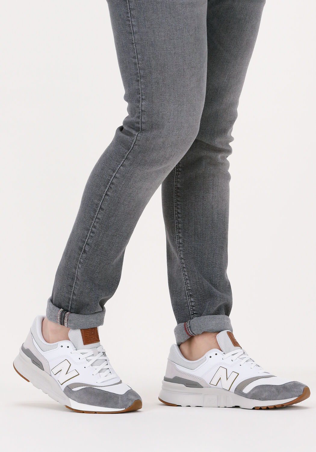 Witte NEW BALANCE Lage sneakers CM997 - large